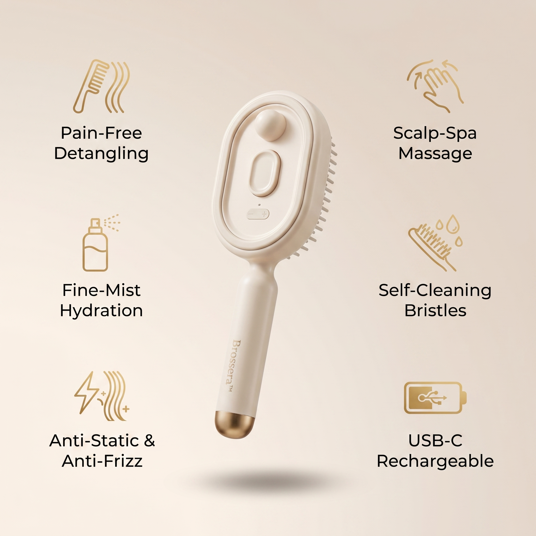 Brossera’s Electric Spray Comb